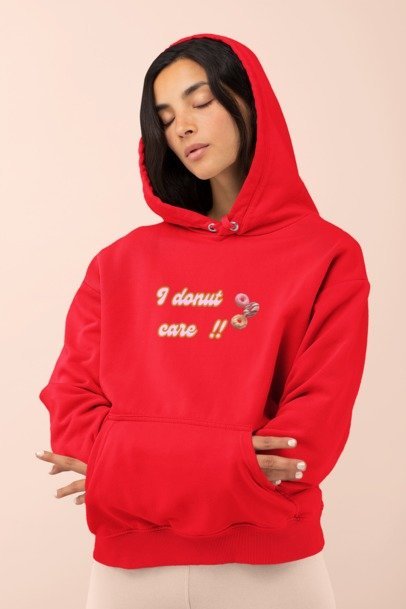 I Donut Care - Unisex Hoodie