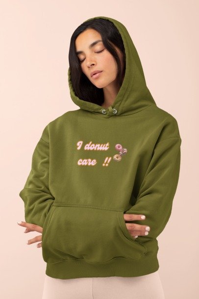 I Donut Care - Unisex Hoodie