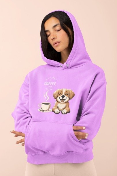 All I Need is Coffee and My Dog - Unisex Hoodie